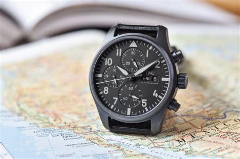 iwc pilot top gun ceratanium.